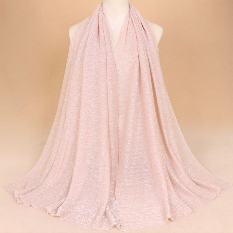 Golden Thread Turban Manufacturer - Pure Color Muslim Arab Turban Scarf