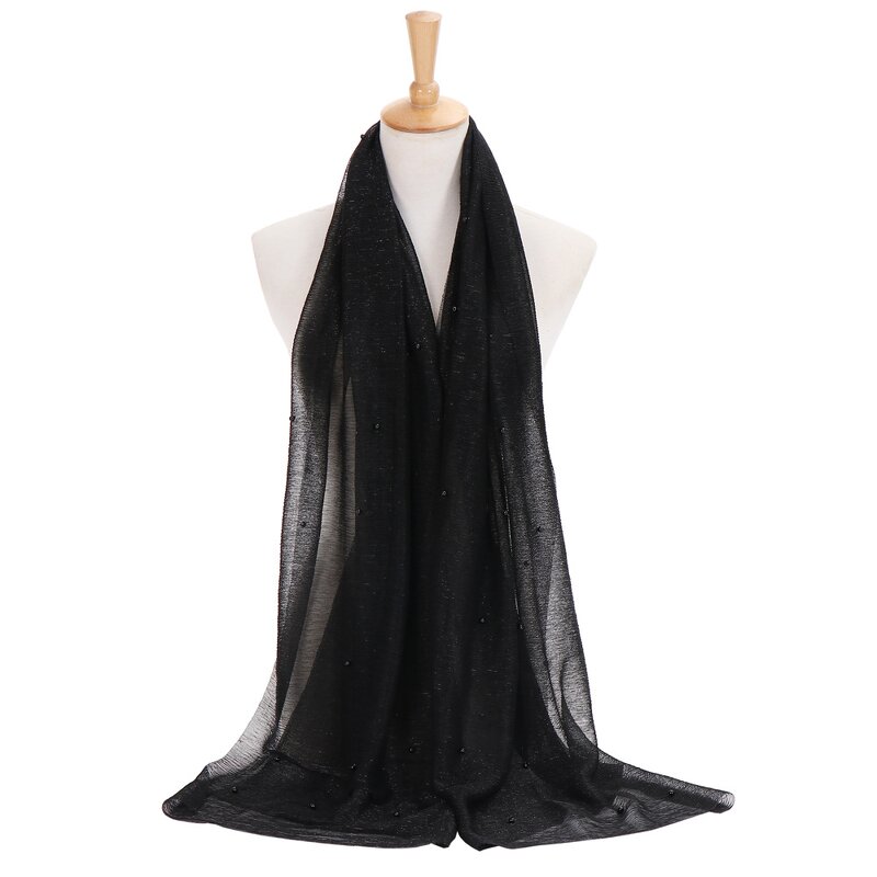 Shimmer Muslim Scarf Manufacturer - New Stylish 15 Colors Dubai Wholesale Crinkle Sequin Hijab