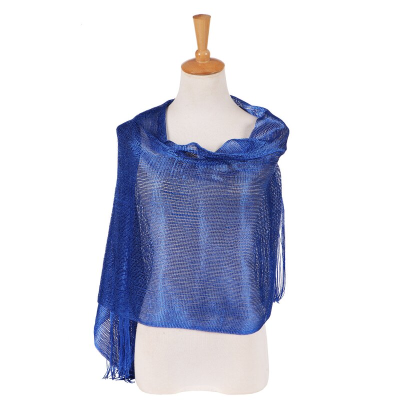 Printed Silk Scarf Manufacturer - European and American Women's Polyester Party Hijab in Solid Bright Colors for Summer Winter