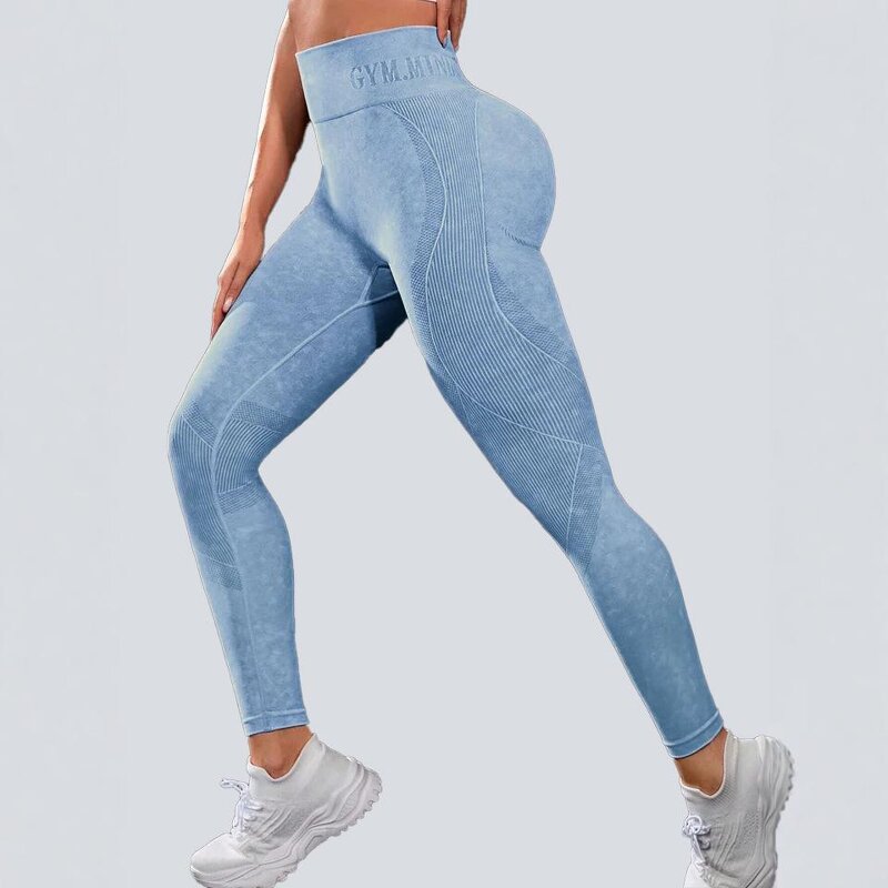 Fitness Pants Manufacturer - Women's Autumn Winter Quick-Drying High-Waisted Butt-Lifting Long Sports Cycling Yoga