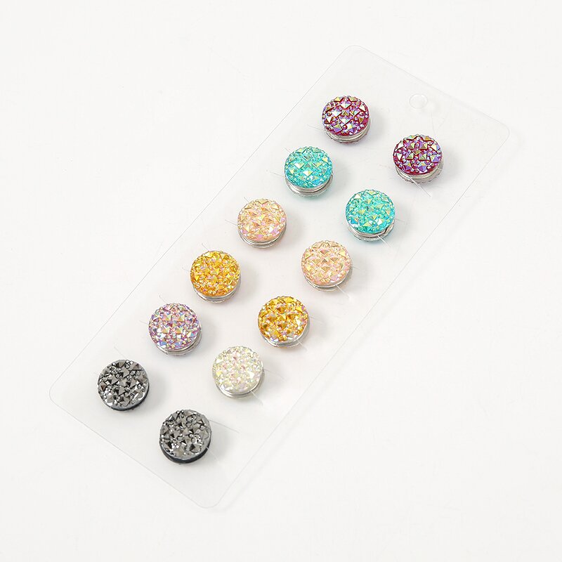 Magnetic Hijab Pin Manufacturer - Round Shawl Magnet Scarf Pin Headscarf Abaya Clasp Brooch