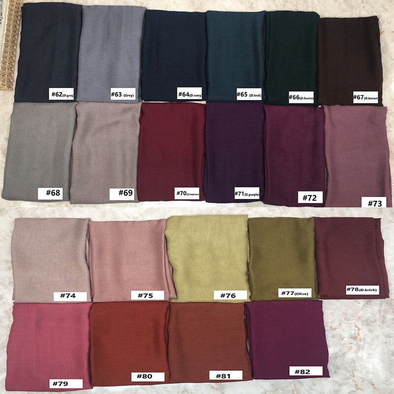 Cotton Scarf Manufacturer - Women's Pashmina Hijab with Argyle Pattern Palestinian Embroidery Sprinted