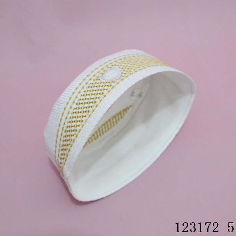 Muslim Hat Manufacturer - New Style Prayer Exquisite Gold Thread Full Embroidery Turkish for Men