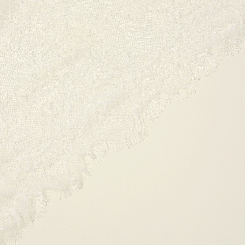 Triangle Scarf Manufacturer - Fashion Plain Small Lady With Lace