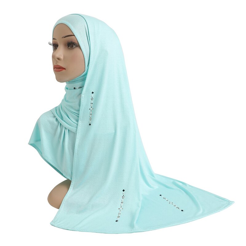 Modal Cotton Scarf Manufacturer - New Mercerized Cotton Whole Hot Gold Diamond Malay for Ladies