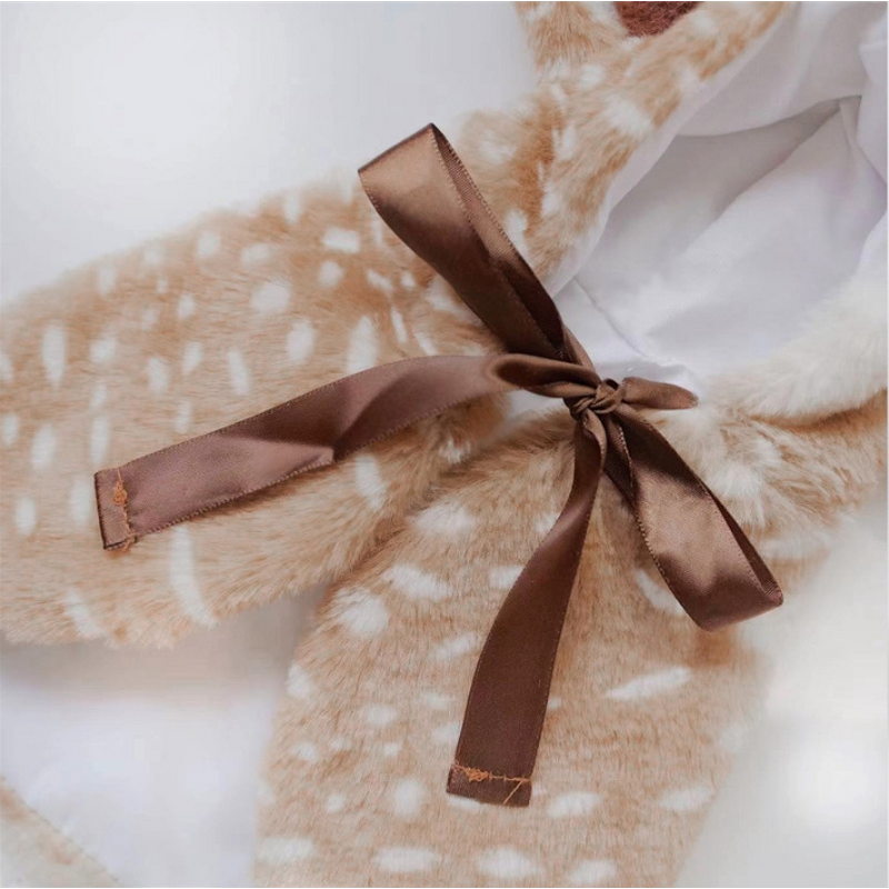 Dog Costume Manufacturer - Christmas Reindeer Cape Cat Transformation Hat Pet Apparel