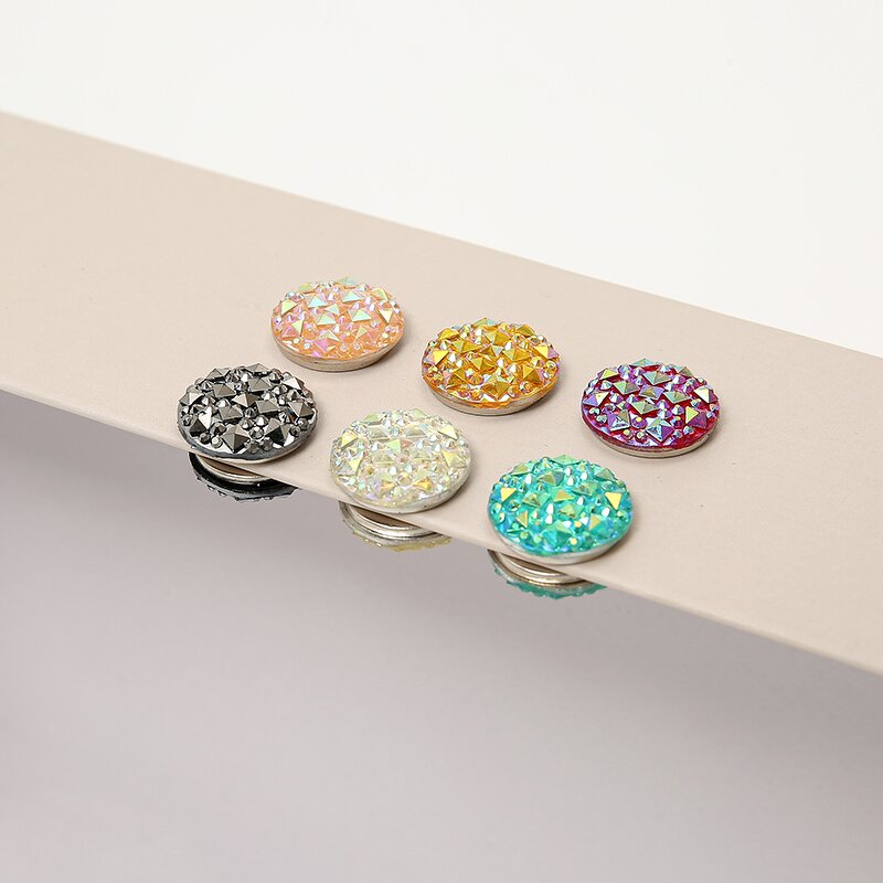 Magnetic Hijab Pin Manufacturer - Round Shawl Magnet Scarf Pin Headscarf Abaya Clasp Brooch