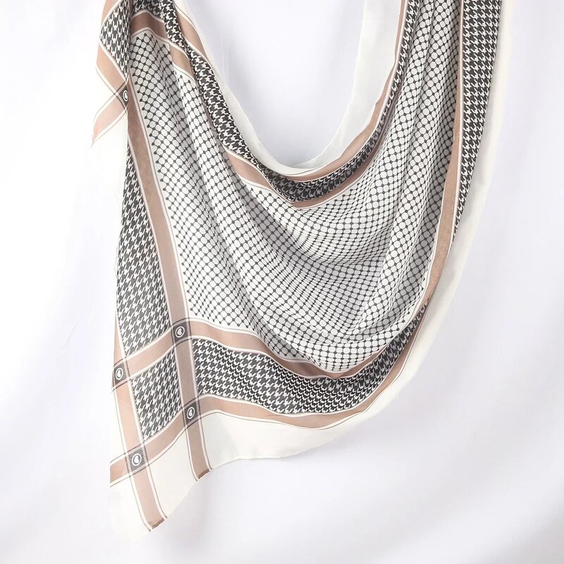 Rayon Viscose Shawl Manufacturer - New Digital Print Ademende Hijaabs Chiffon Voile Colorful Tie-Dye