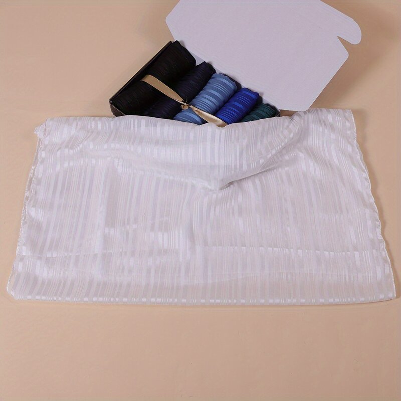 Silk Striped Shawl Manufacturer - New 6 Pack Bright Elegant Outgoing Women's Sunscreen Scarf Box Ready Stock