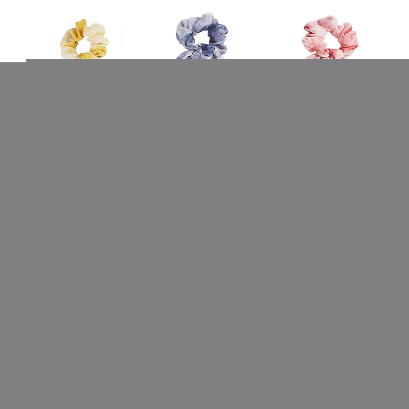 Scrunchies Manufacturer - JINGMI Ribbon Hair Tie Long Wind Printed Scarf Fashion Hair Band Custom