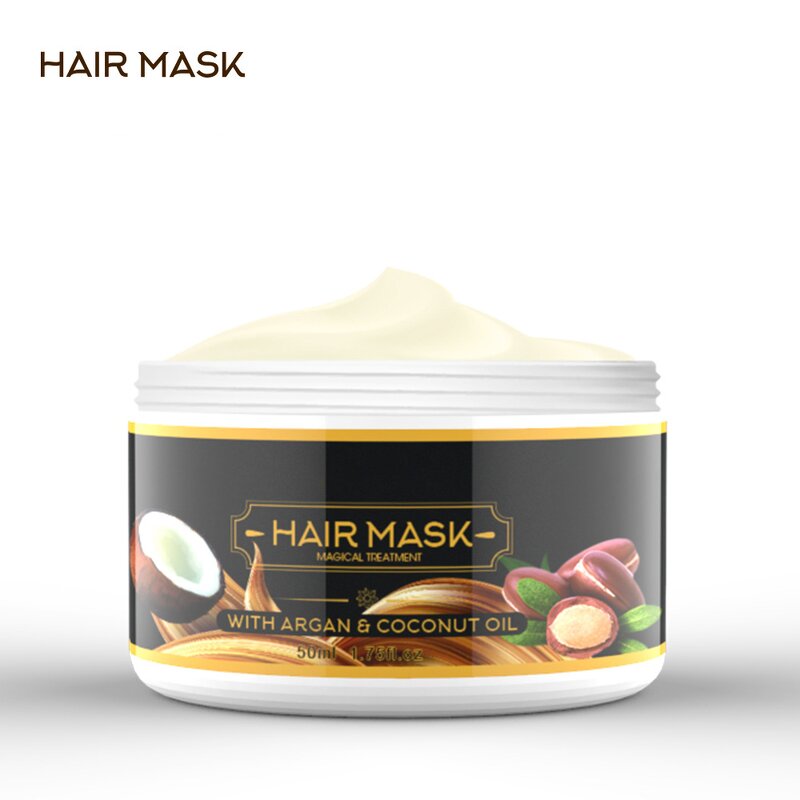 Coconut Oil Hair Mask Factory - Pure Natural Elasticizer Keratin Deep Moisturizing
