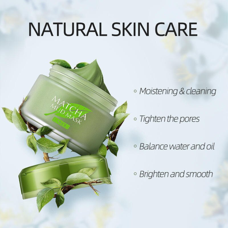 Mud Mask Manufacturer - 2023 Longjing Organic Matcha Deep Cleansing