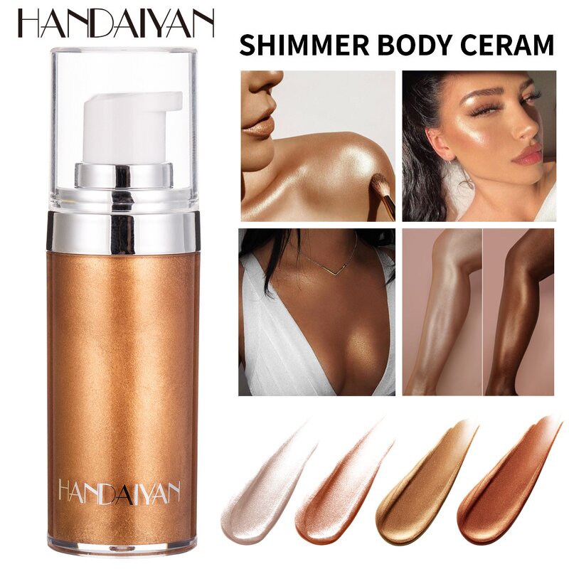 Body Luminizer Manufacturer - Long Lasting Shimmer Bronze/Golden Glowing