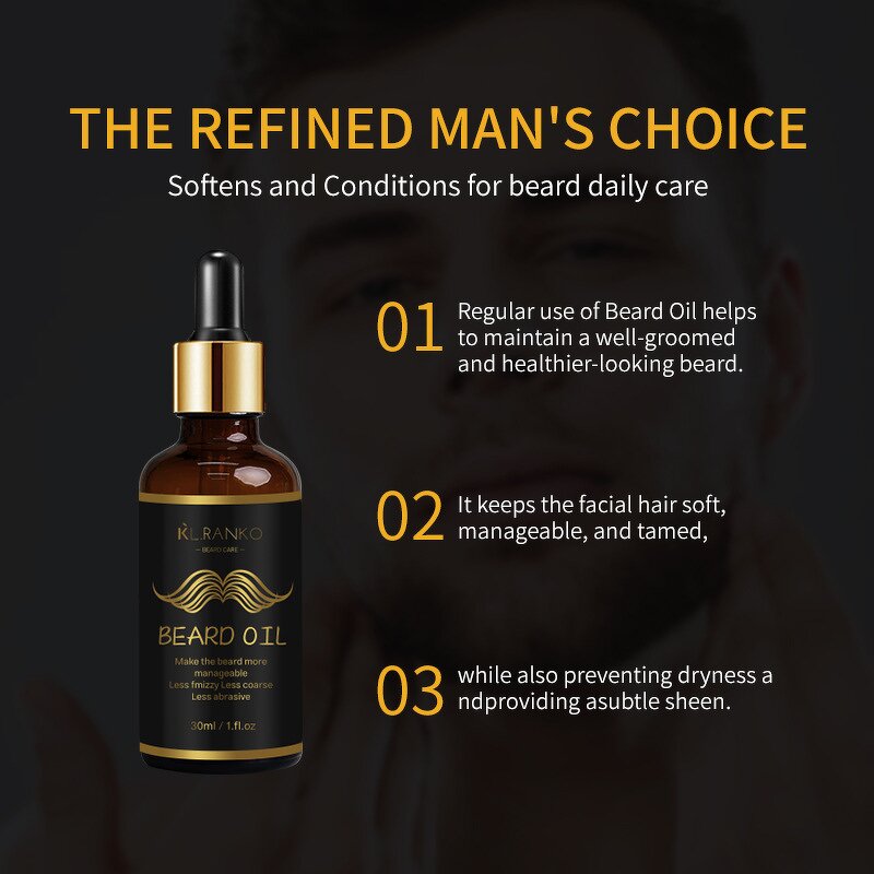 Beard Oil Manufacturer - Classic Vegan Natural Ingredients Growth
