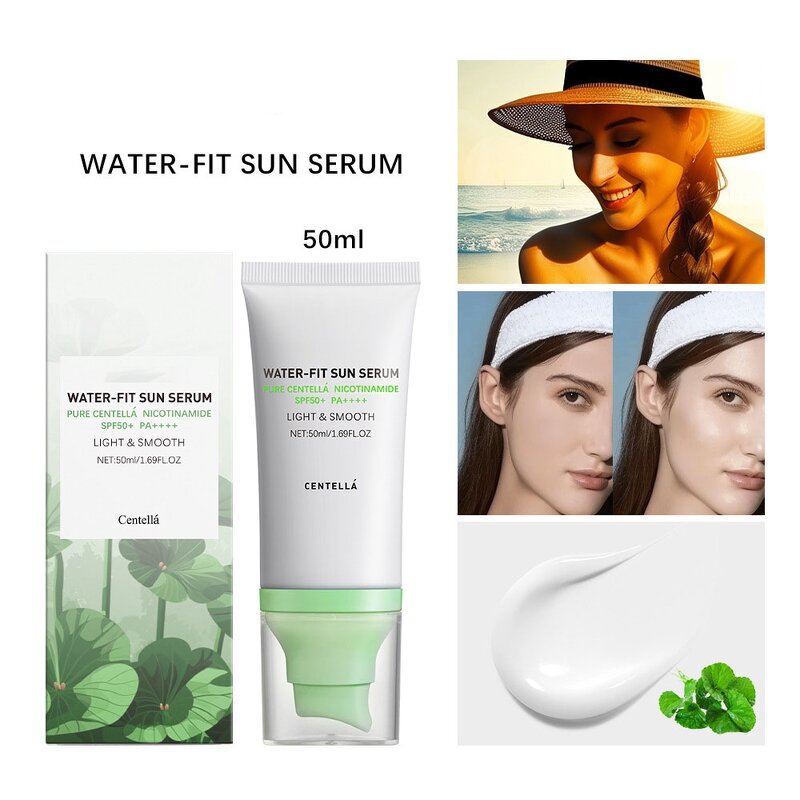 Sun Serum Manufacturer - Centella SPF50 Moisturizing Non-Sticky UV Protection
