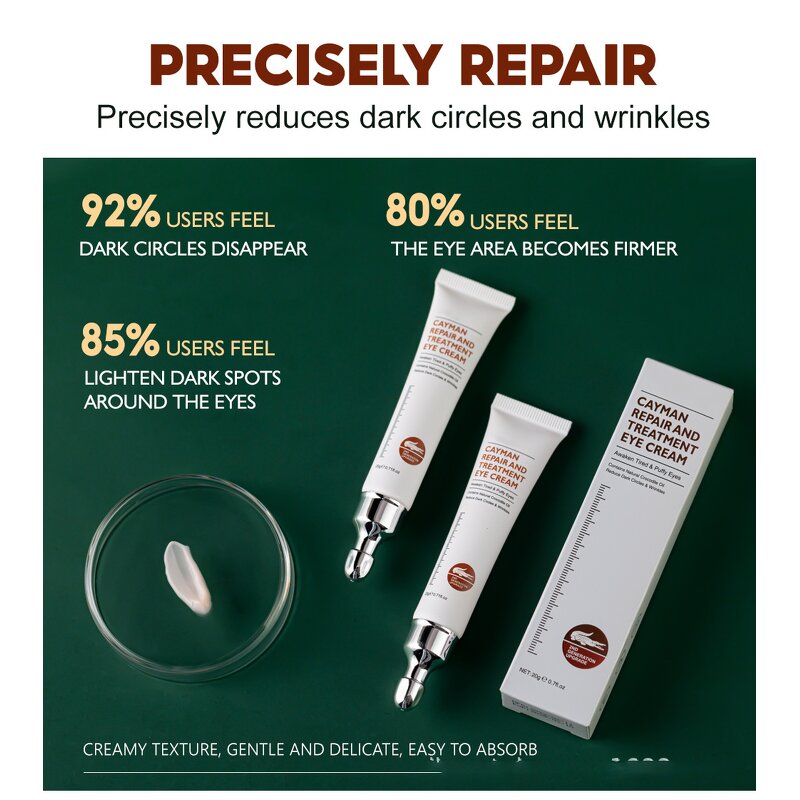 Eye Cream Manufacturer - Crocodile Vegan Organic Hyaluronic Acid Gel Anti-Aging