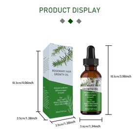 Hair Growth Oil Factory - Own Brand Organic Rosemary Tea Tree Keratin