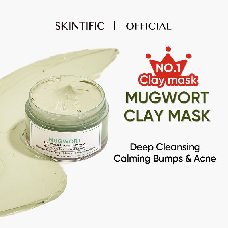 Clay Mask Factory - OEM Anti-Pore & Acne Reduces Redness Soothes