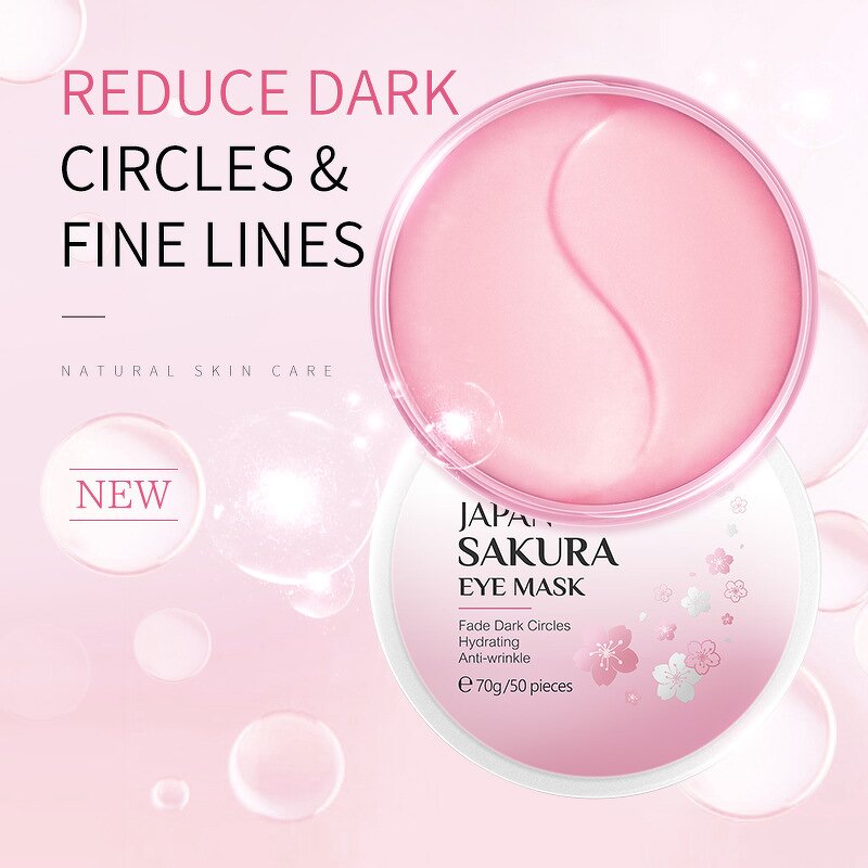 Eye Mask Factory - Sakura Rejuvenating 50 Tablets Hydrating Wrinkle Dark