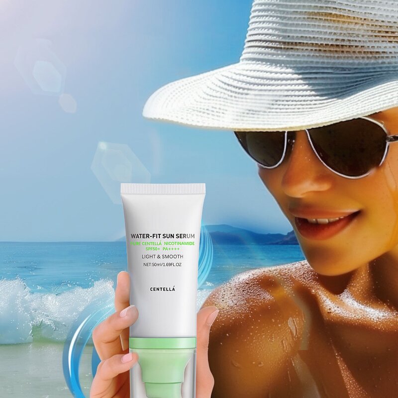 Sun Serum Manufacturer - Centella SPF50 Moisturizing Non-Sticky UV Protection