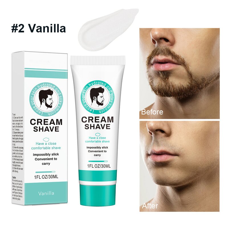 Shaving Cream Factory - OEM Own Brand Pure Natural Plant Herbal Unisex