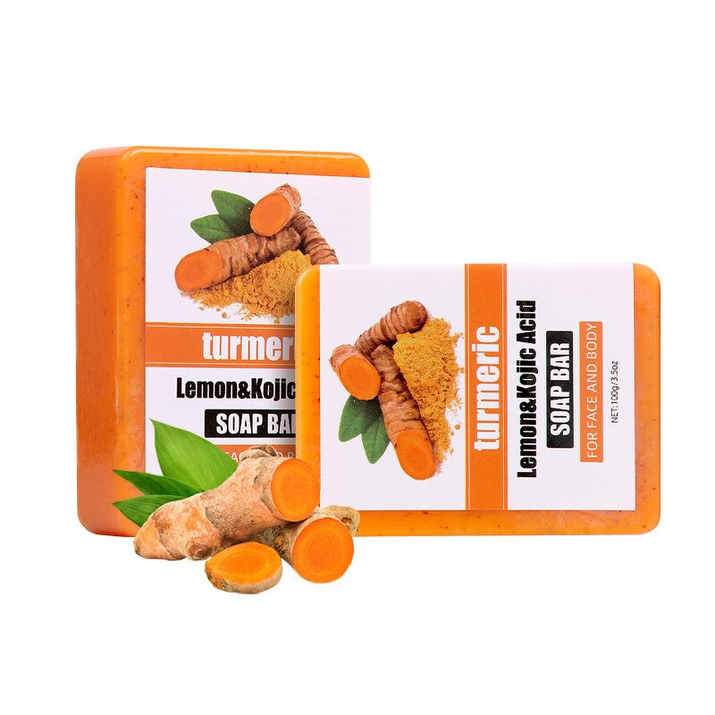 Bar Soap Factory - Wholesale 100g Organic Natural Herbal Turmeric Whitening