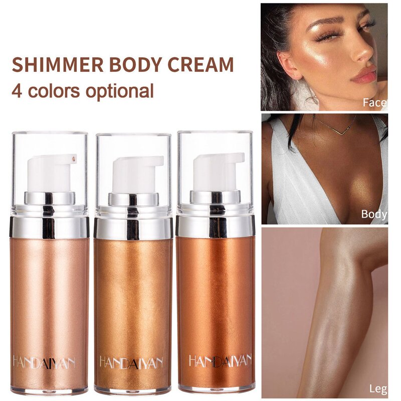 Liquid Highlighter Factory - 20ml Waterproof Mineral Face Body Shimmer