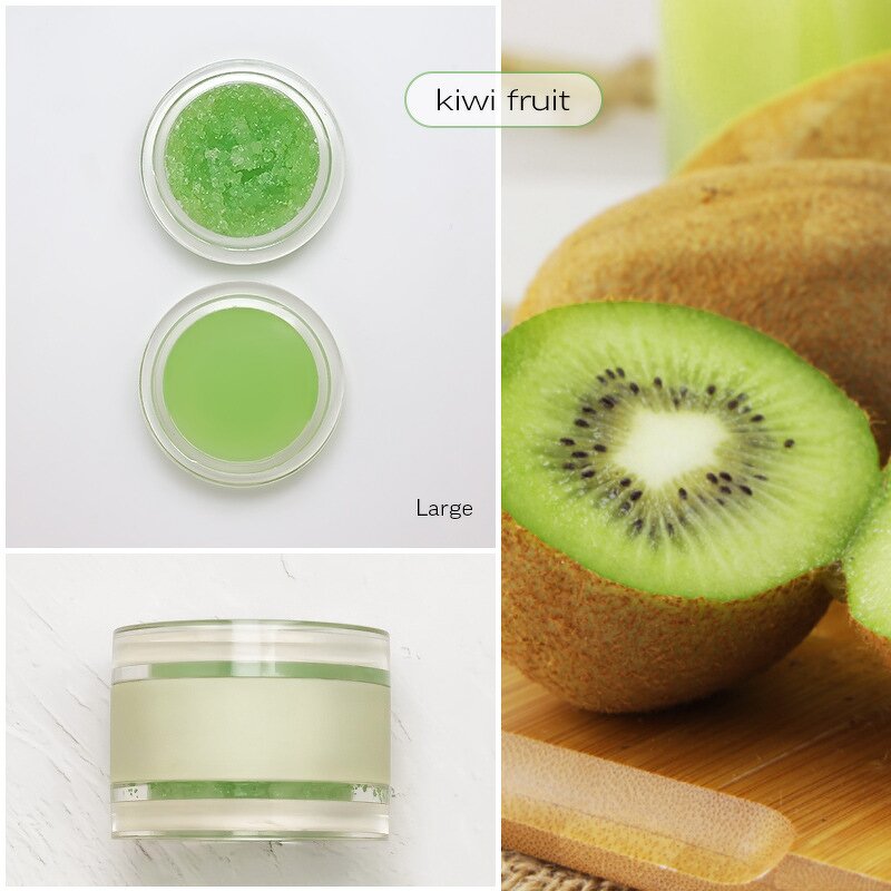 Lip Scrub Manufacturer - Vegan 2-in-1 Fruit Moisturizing Balm Custom Logo