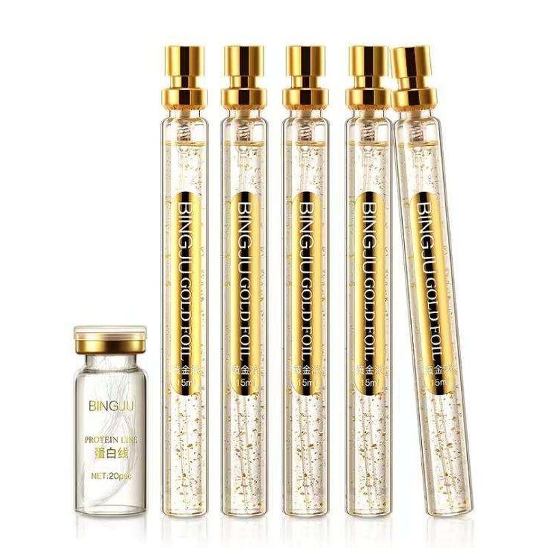 Gold Collagen Serum Factory - 5-Piece Set for Face Vitamin C Hyaluronic