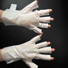 UV Gloves Manufacturer - Gel Nails Half Finger Protection