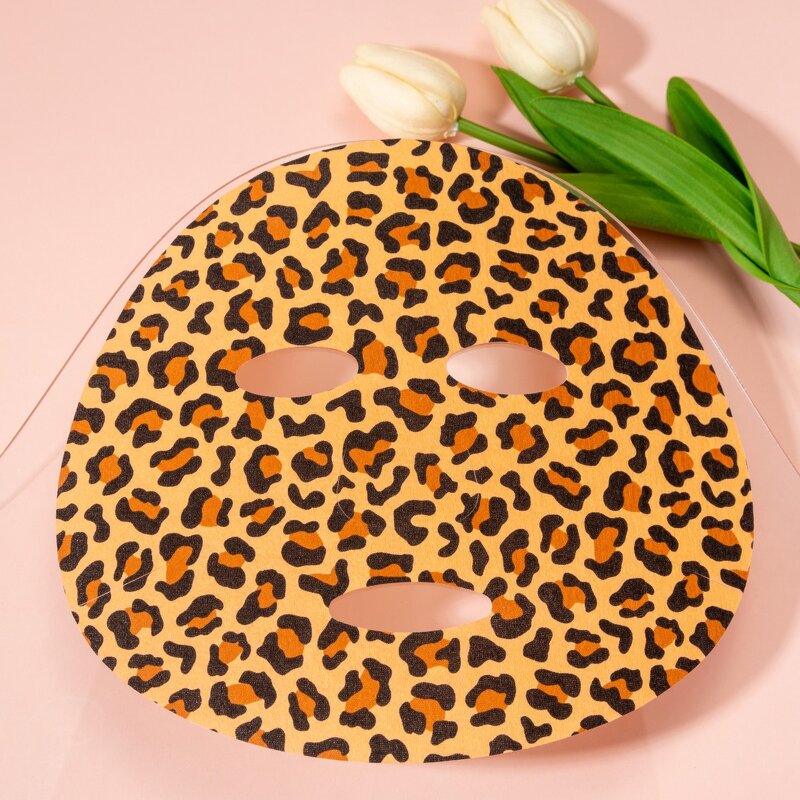 Printed Mask Fabric Manufacturer - Customized Leopard Pattern