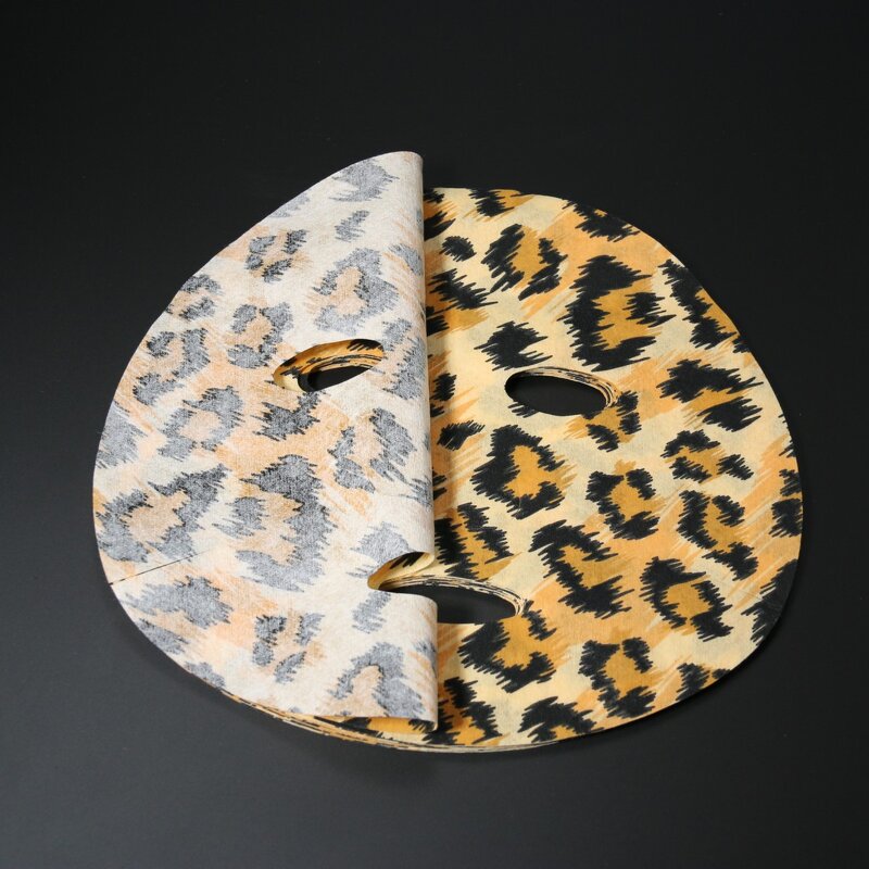 Leopard Print Mask Manufacturer - Private Label Printed Fabric