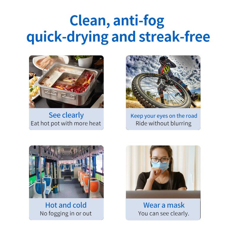 Cleansing Wipes Manufacturer - Premoistened Anti-Fog Glasses
