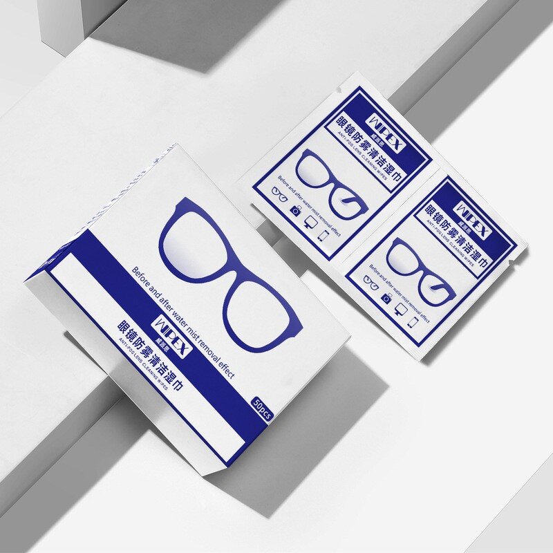 Cleansing Wipes Manufacturer - Premoistened Anti-Fog Glasses