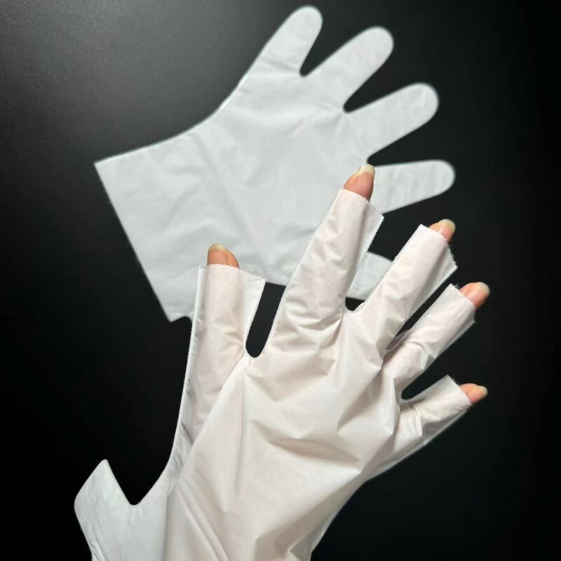 UV Gloves Manufacturer - Gel Nails Half Finger Protection