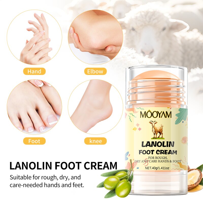 Lanolin Foot Cream Manufacturer - Private Label 40g Cracked Heels