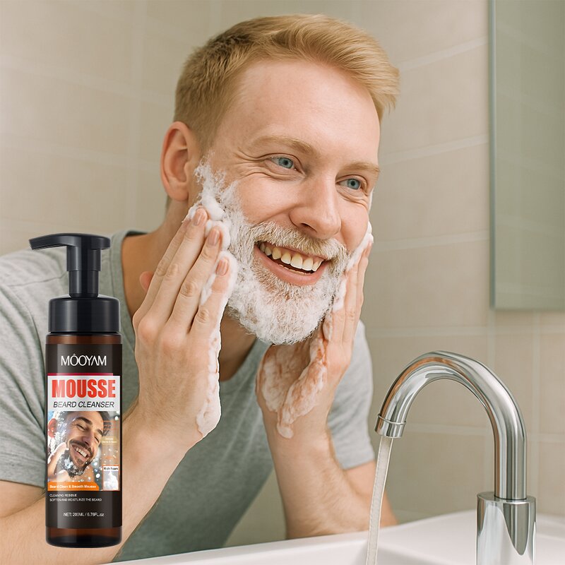 Beard Mousse Factory - Herbal Organic Cleansing 200ml