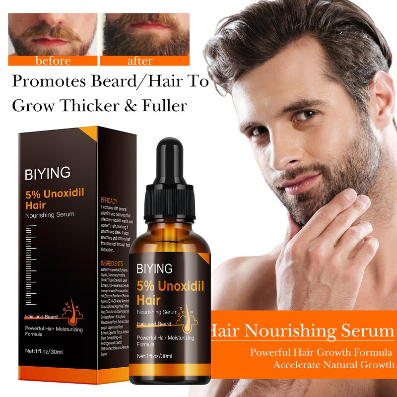 Beard Serum Manufacturer - Organic Scalp Hair Regrowth