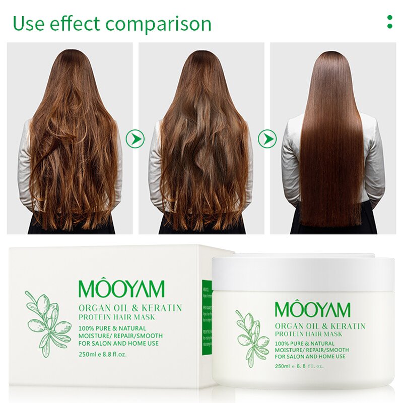 Hair Treatment Mask Factory - Private Label Argan Oil Keratin