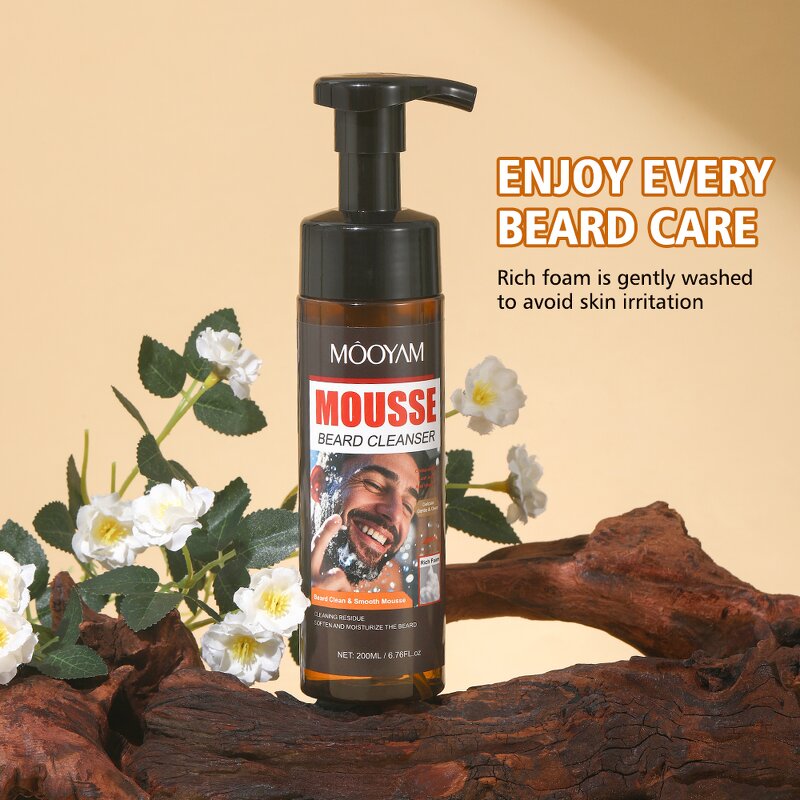 Beard Mousse Factory - Herbal Organic Cleansing 200ml