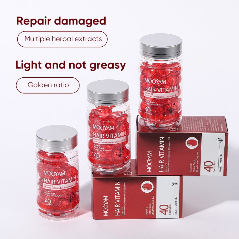 Hair Vitamin Capsule Factory - Private Label Smooth Shiny