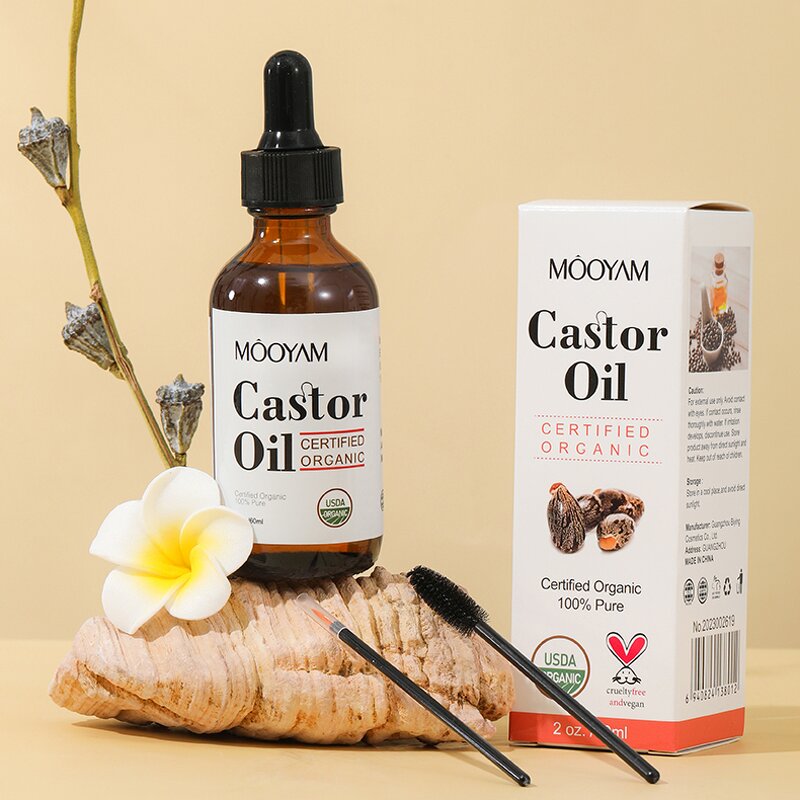 Eyebrow Growth Serum Factory - Natural Castor Oil Lash Enhancer