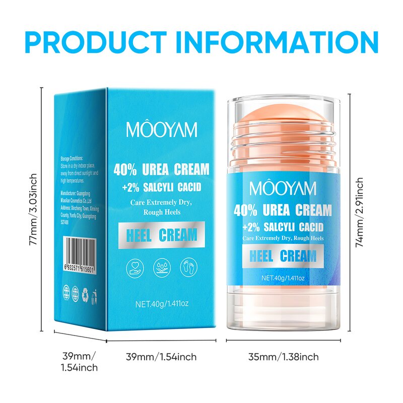 Salicylic Acid Foot Cream Factory - Private Label Urea Dry Skin