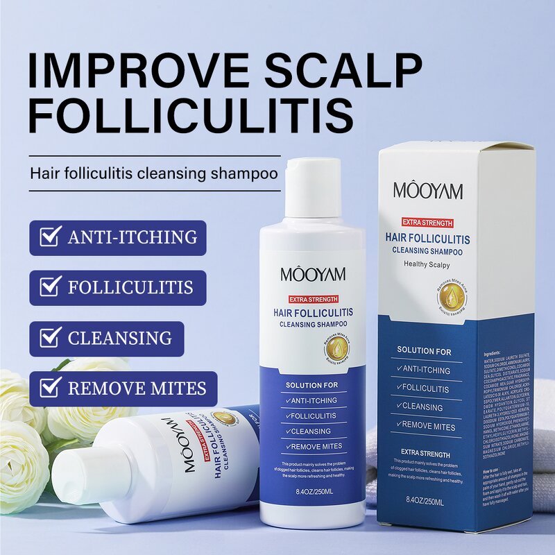 Anti-itching Shampoo Factory - 250ml Folliculitis Cleansing