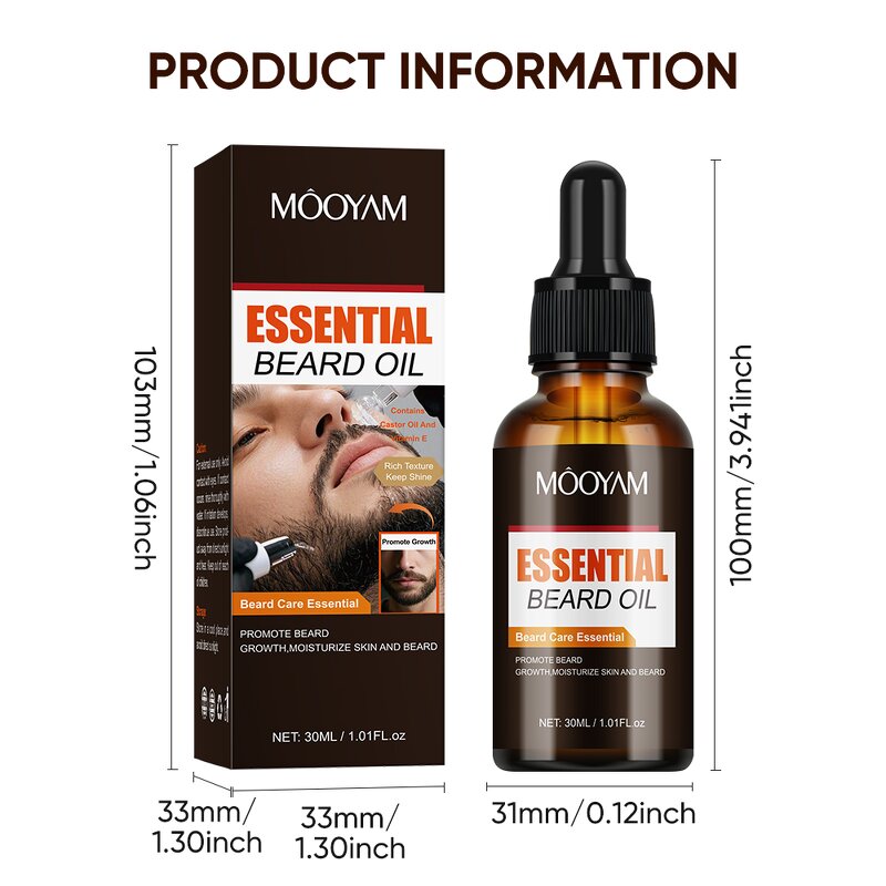 Beard Essential Oil Manufacturer - Private Label Growth Nourishing