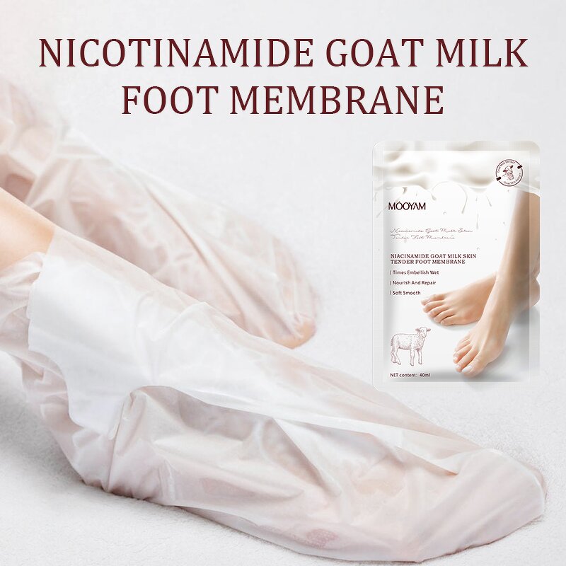 Foot Sheet Mask Manufacturer - OEM Niacinamide Goat Milk