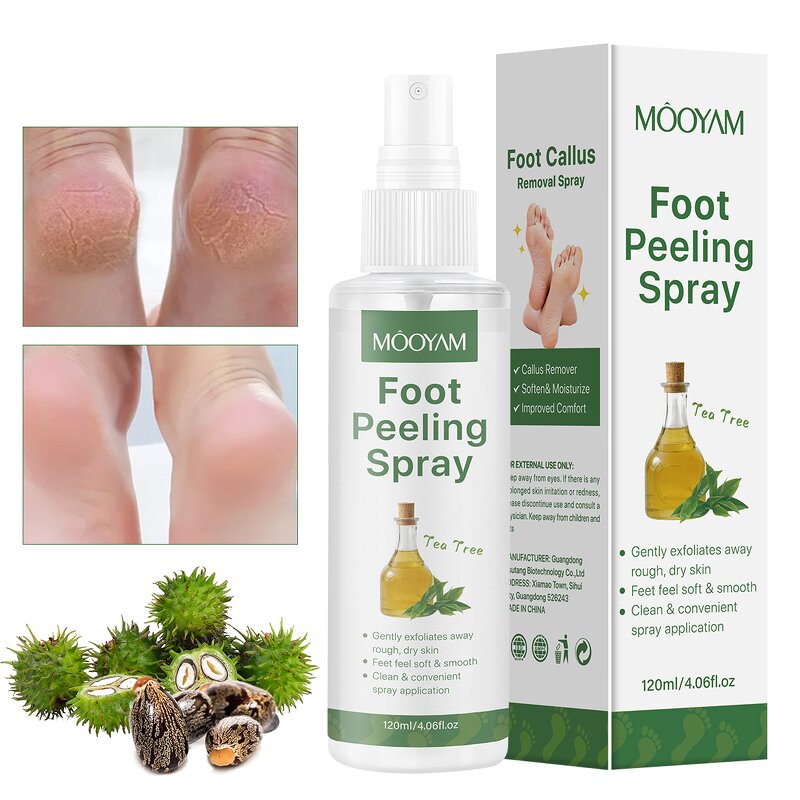 Foot Peeling Spray Factory - Tea Tree Exfoliate Dead Skin