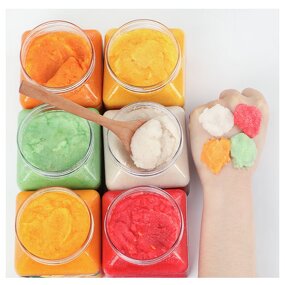 Vitamin C Body Scrub Factory - Turmeric Sea Salt Brighten