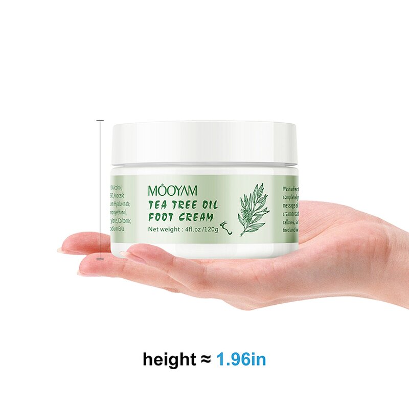Foot Care Cream Manufacturer - Private Label Tea Tree Cracked