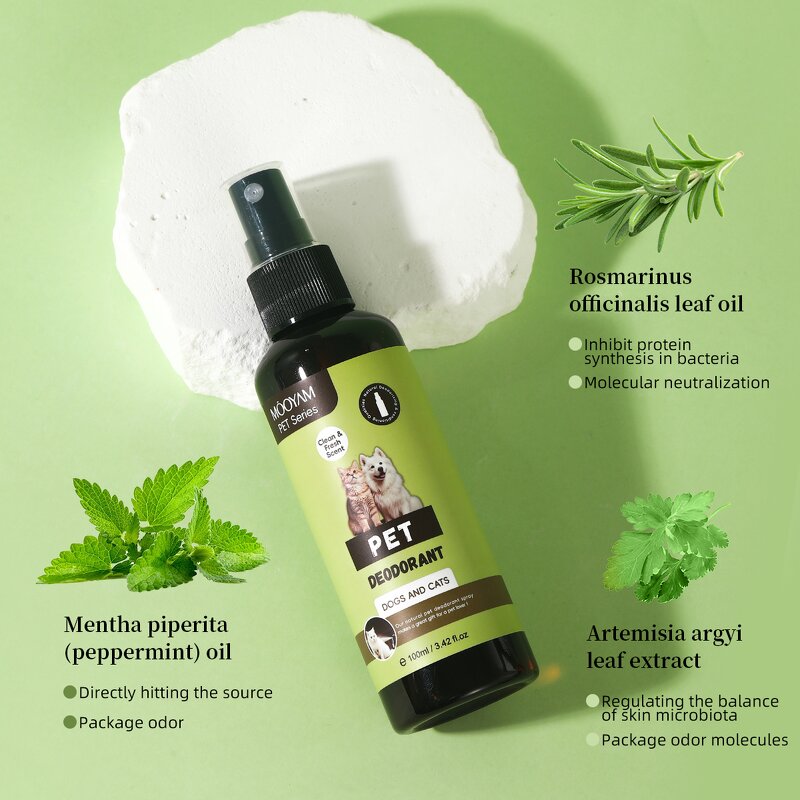 Pet Deodorant Manufacturer - OEM 100ml Odor Control